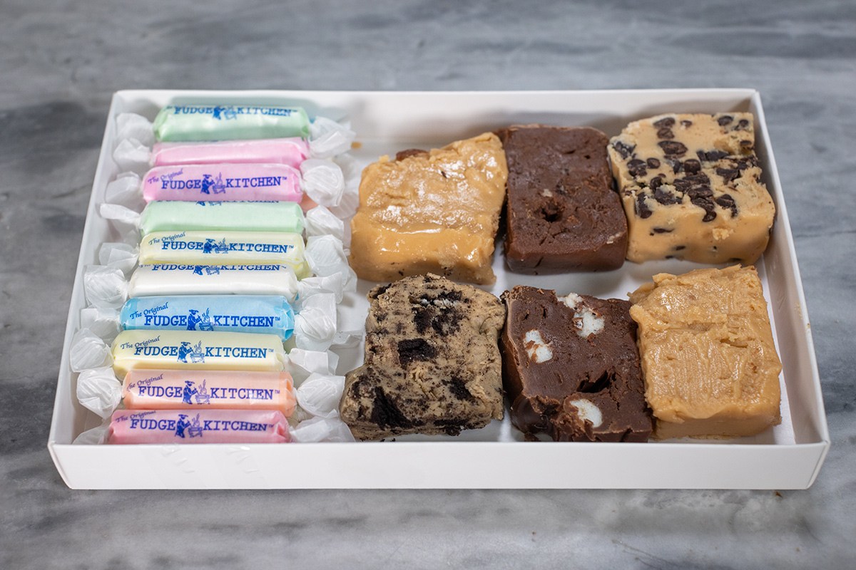 Fudge and Salt Water Taffy Gift Box
